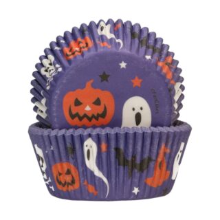 Хартиени форми за мъфини – FunCakes – Страховит Хелоуин – 48 бр